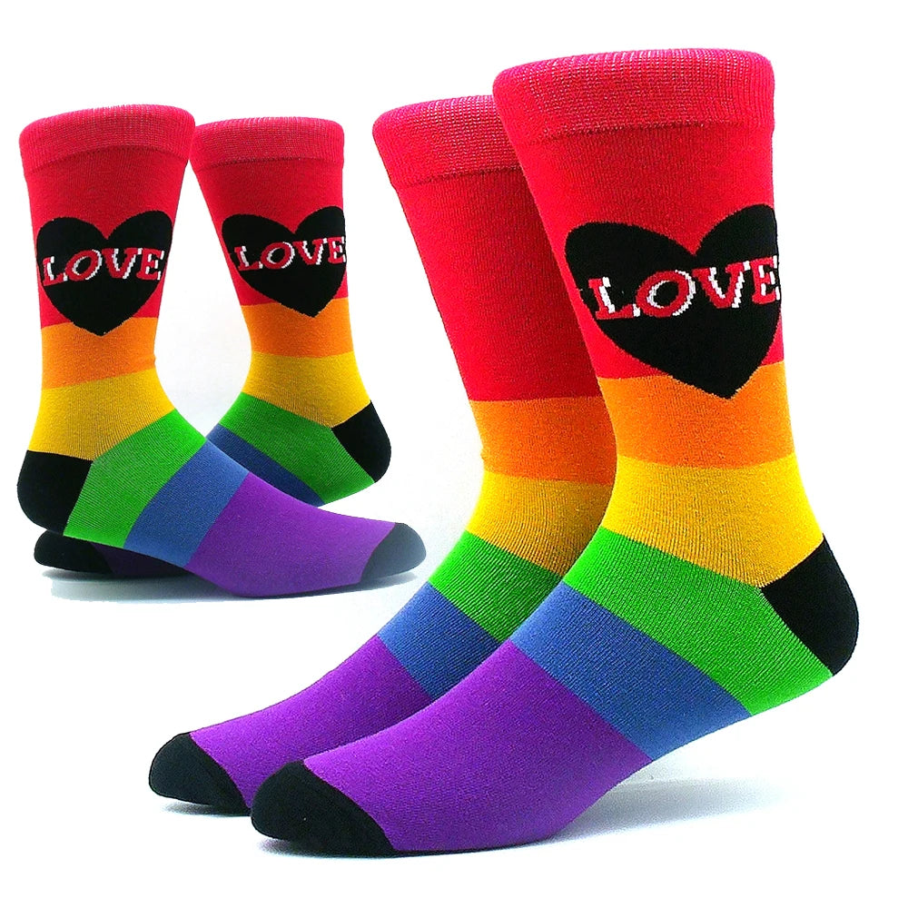 Colorful Combed Cotton Socks