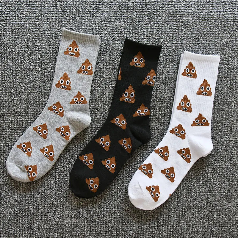 Poop Emoji Socks