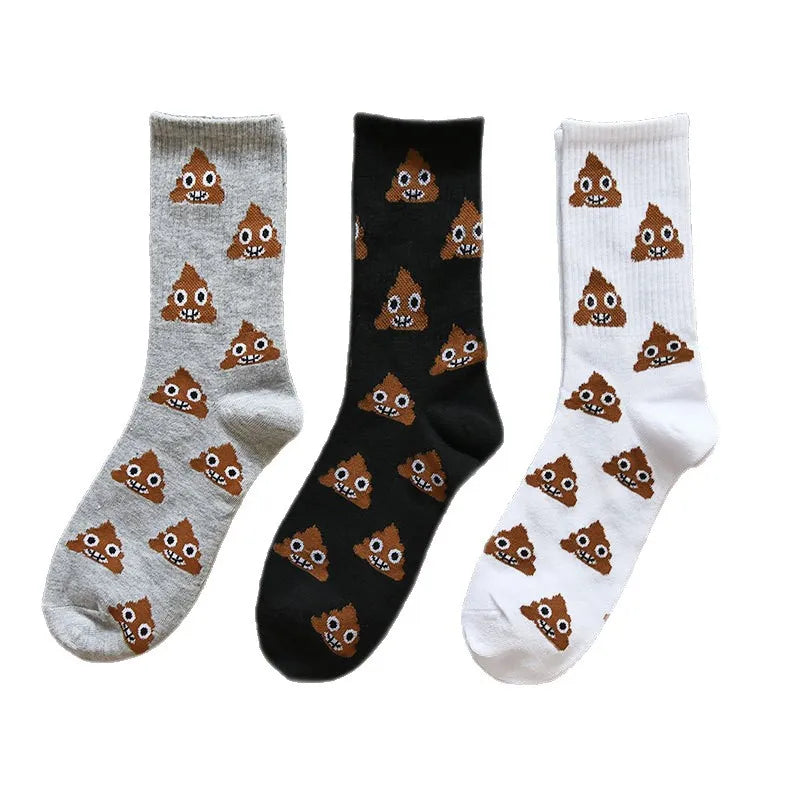 Poop Emoji Socks