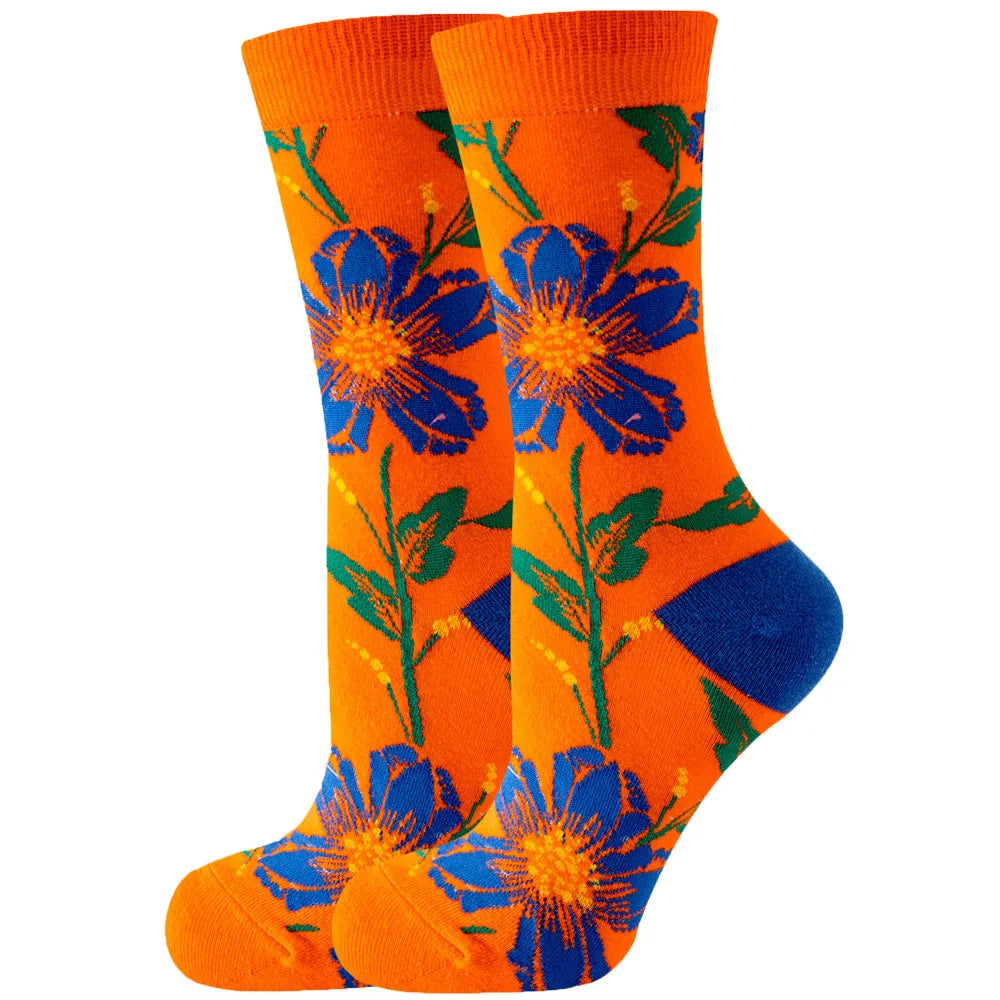 Colored Cartoonish Designed Socks