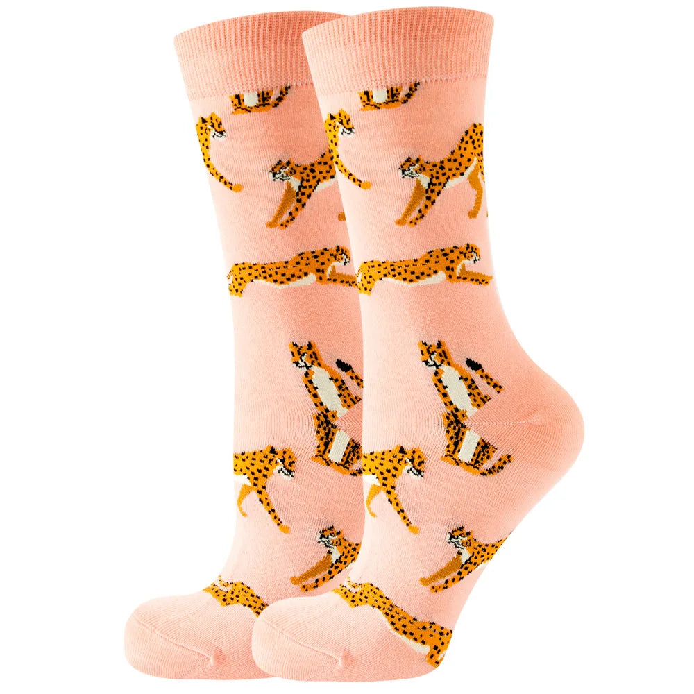 Colored Cartoonish Designed Socks