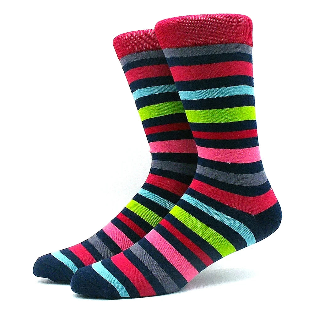 Colorful Combed Cotton Socks