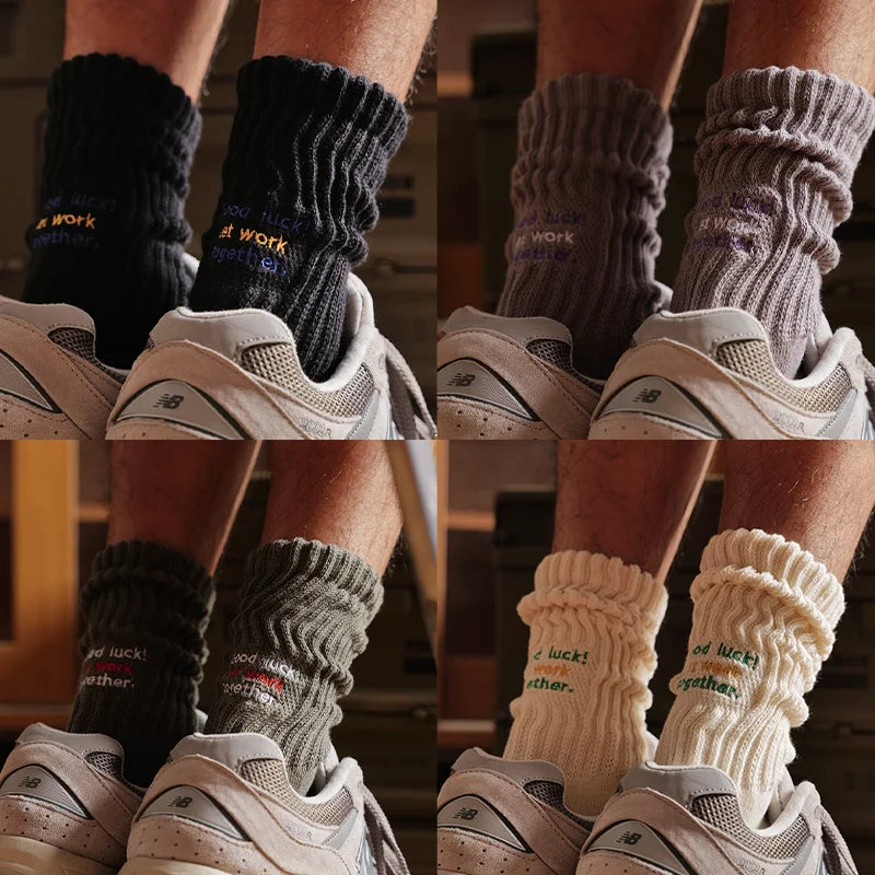 Cushioned Long Sports Breathable Ankle Crew Socks