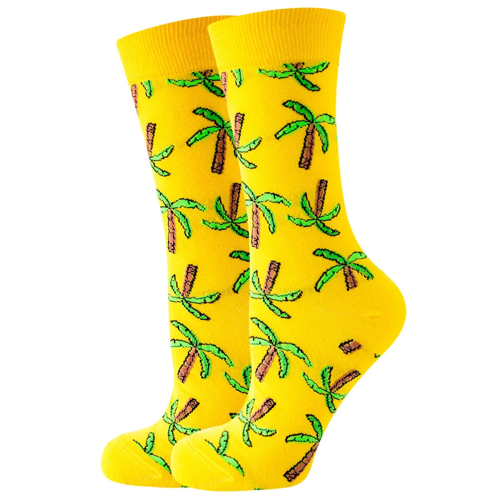 Colored Cartoonish Designed Socks