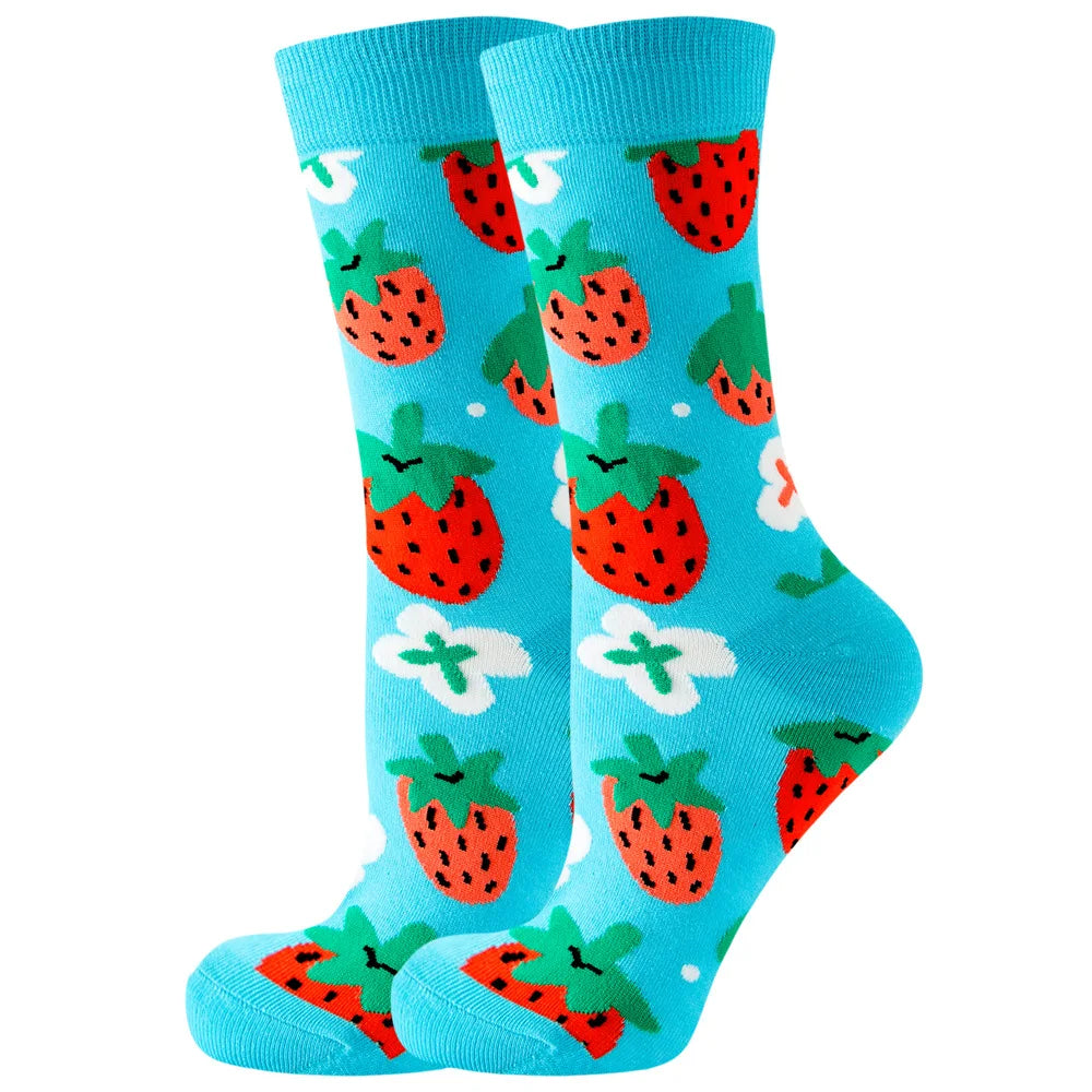 Colored Cartoonish Designed Socks