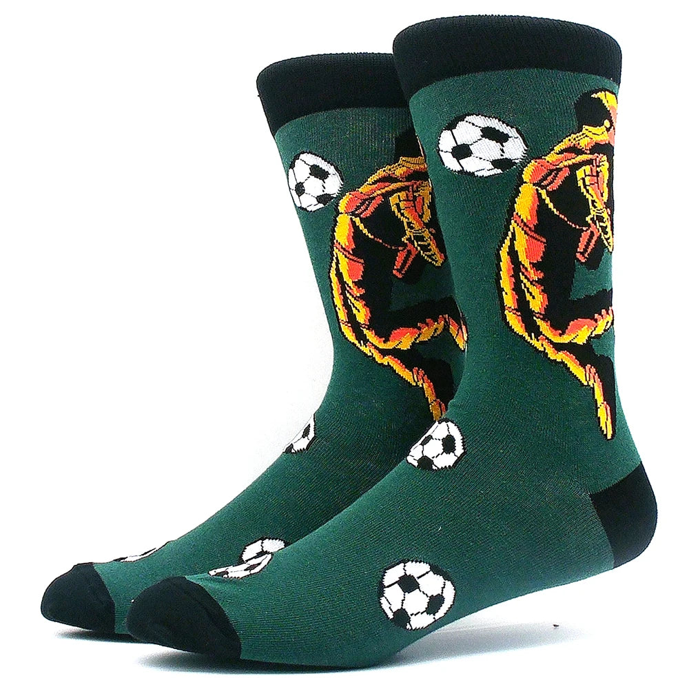 Colorful Combed Cotton Socks