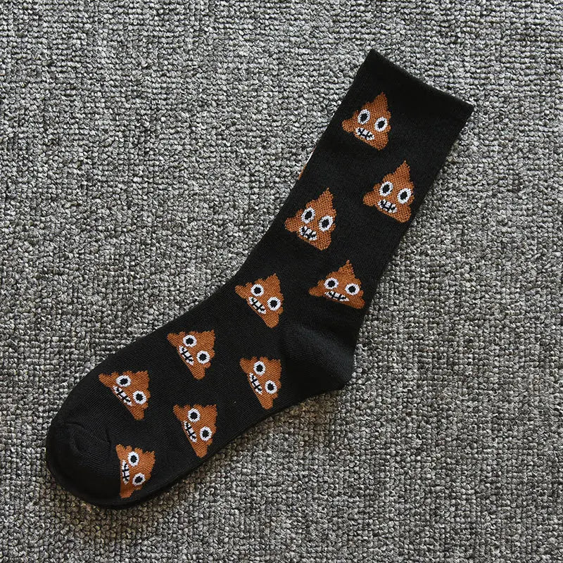 Poop Emoji Socks