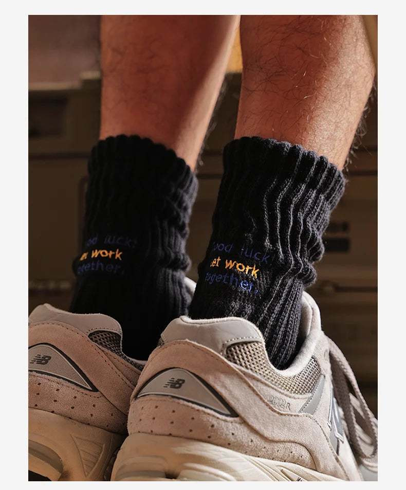 Cushioned Long Sports Breathable Ankle Crew Socks