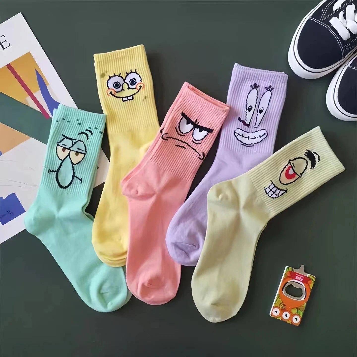SpongeBob Socks Bundle 5x