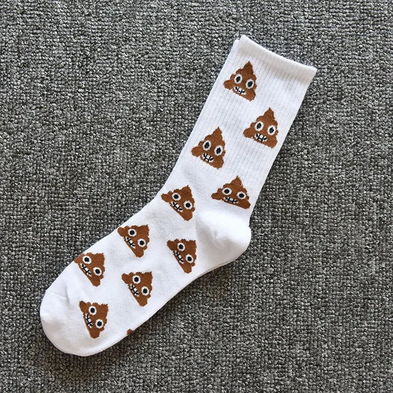 Poop Emoji Socks