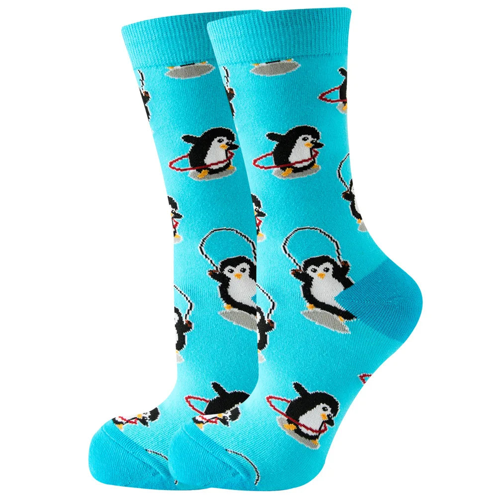 Colored Cartoonish Designed Socks