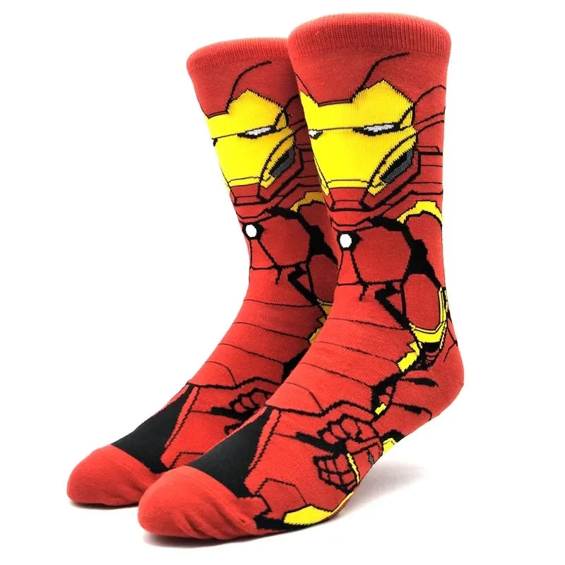 superhero, movie and series socks