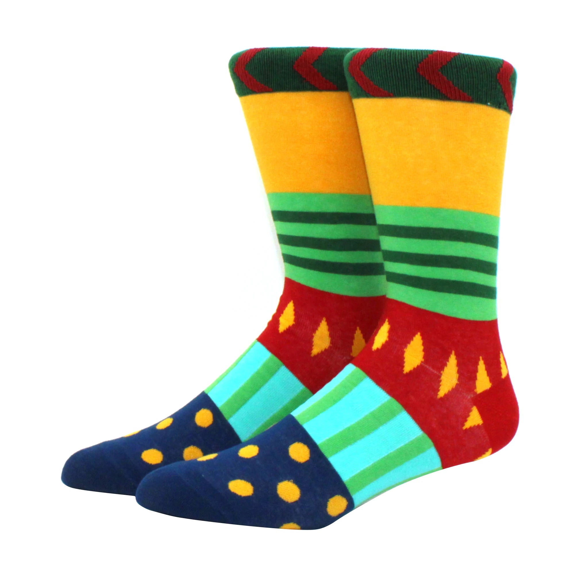 Colorful Combed Cotton Socks