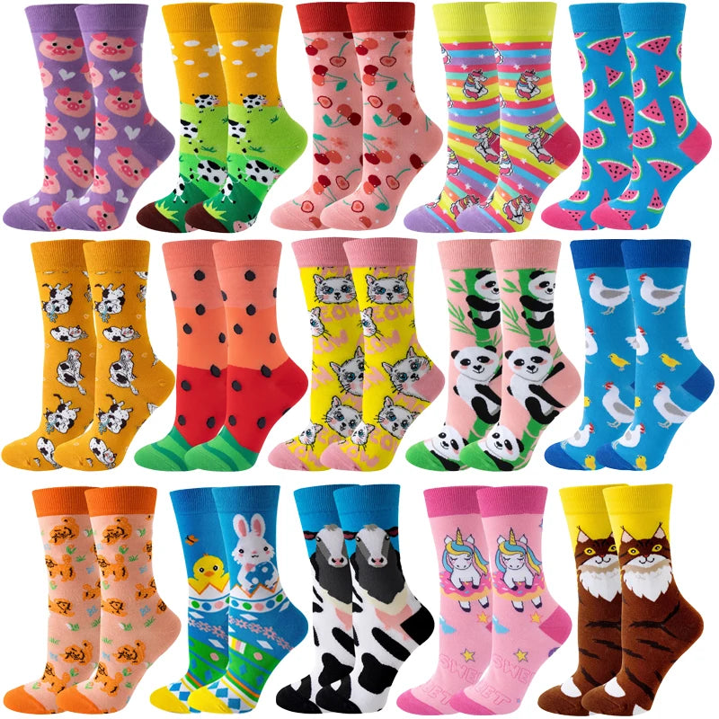 Cute Pattern Animal Socks