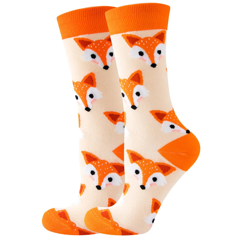 Colored Cartoonish Designed Socks