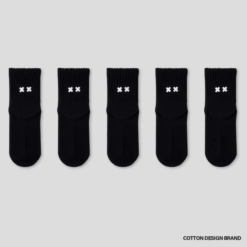 High Quality Breathable Fashion Socks Bundle 5x