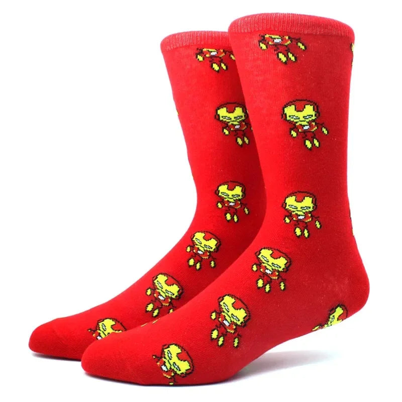 superhero, movie and series socks